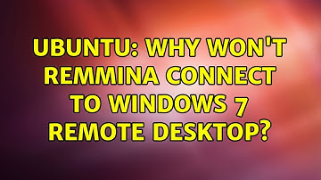 Ubuntu: Why won