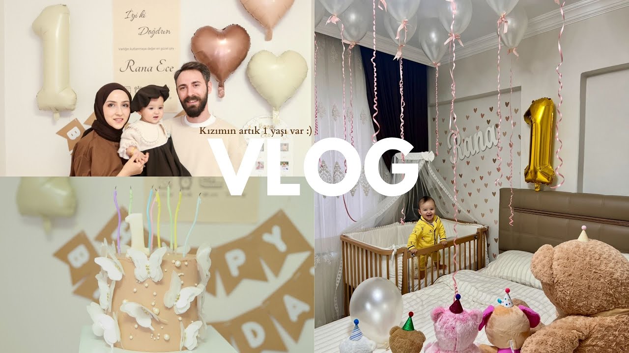 Kızımın Artık 1 Yaşı Var 🥹🎂 | Karışık 