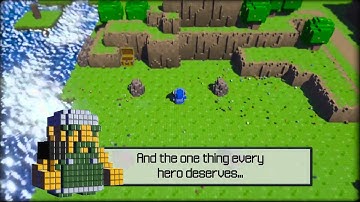 3D Dot Game Heroes Natural Sword Enhancement