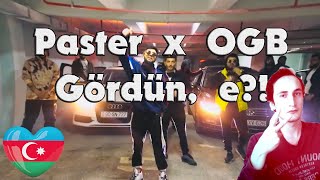 (FENALIK) Paster x OGB - Gördün, ə?! (RECYPHER) | Azerbaycan Rap Reaction