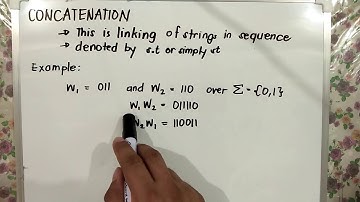 AUTOMATA - CONCATENATION