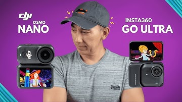 DJI Osmo Nano vs Insta360 Go Ultra: The BEST Compact Action Camera