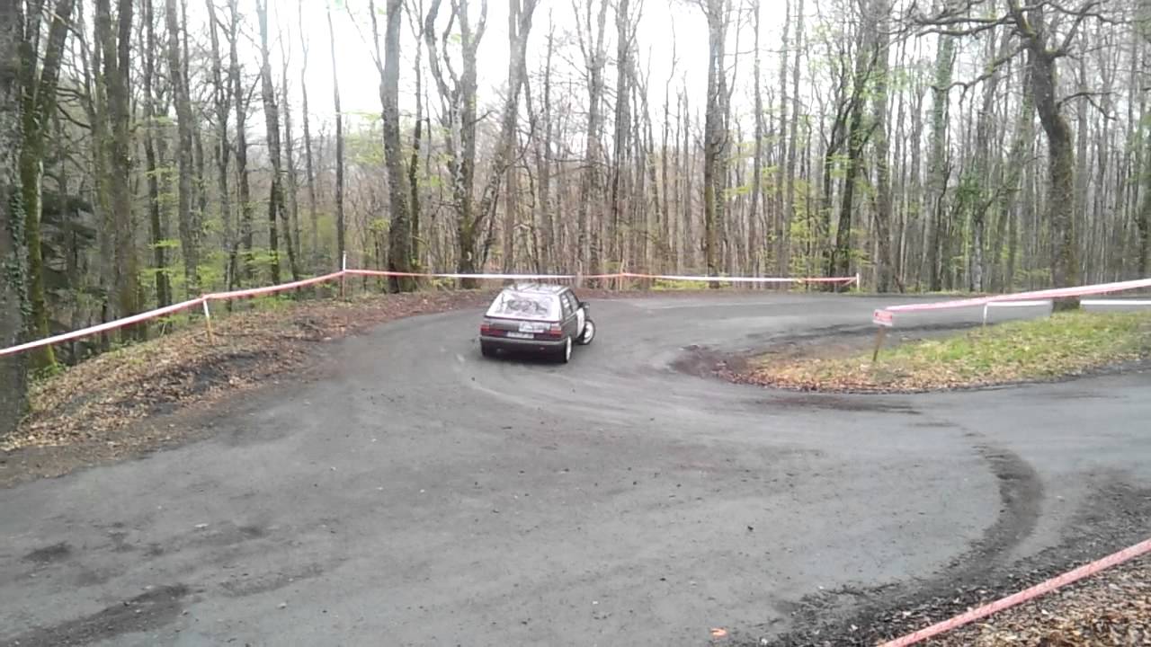 ralliye val d'agout  renault 11 an drift 2012 [HD]