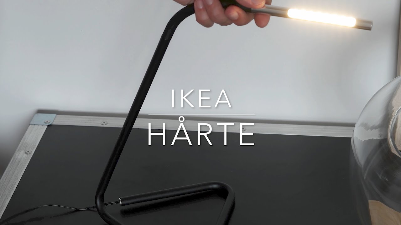 ikea harte led lamp