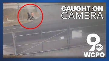 Security video shows attempted abduction