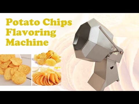 Potato Chips Seasoning Machine Chips Flavoring Machine