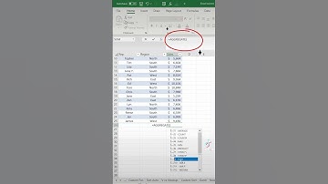 Excel tip to sum visible rows only