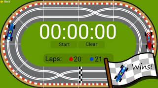 Celebrity Slot Car Race Countdown Timer 1 minute Net Worth
