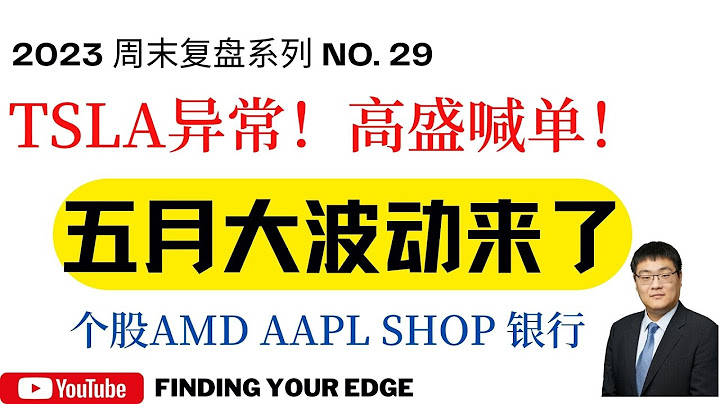 五月大波動來了，高盛喊單，TSLA異常 - 天天要聞