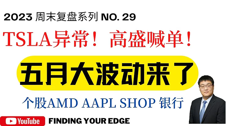 五月大波动来了，高盛喊单，TSLA异常 - 天天要闻