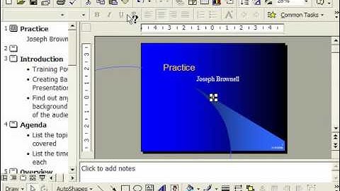 PowerPoint 2003 Tutorial Using Screen Tips Microsoft Training Lesson 16.1