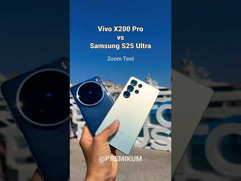 Vivo X200 Pro vs Samsung S25 Ultra CAMERA TEST in Puerto Banús: Which Phone Zooms Better?