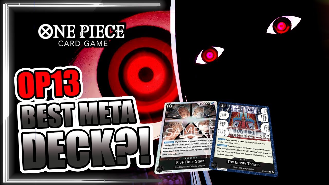 OP13 IMU DECK | This Deck is Meta Defining!