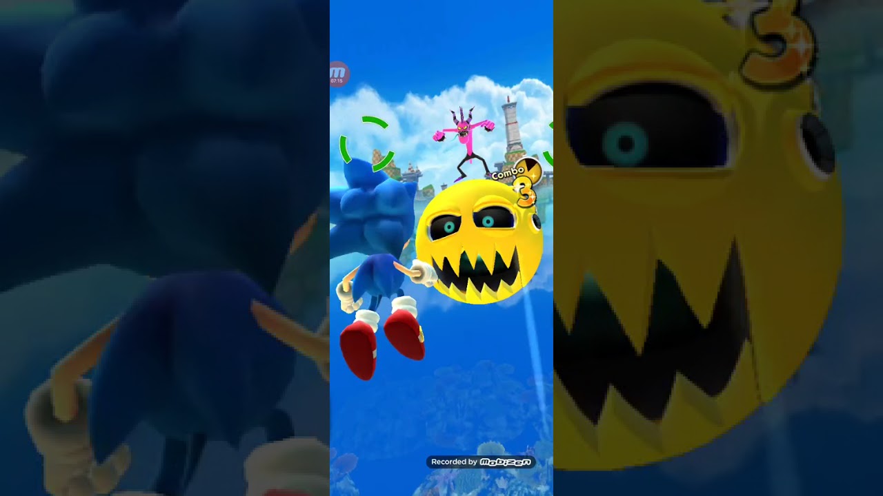 Sonic dash pero mi primo elige pequeños o grandes