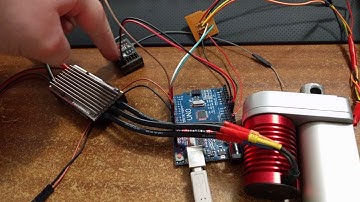 Brushless Linear Actuator Limit Switch Mod - Explanation and Demo