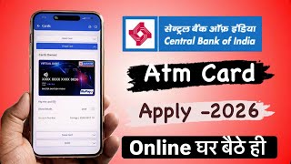 Central Bank of India New ATM card Apply online घर बैठे ही 2026 l New ATM card Apply central bank !! screenshot 1