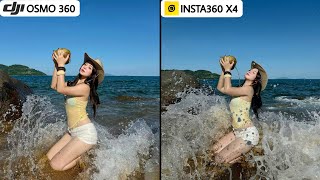 DJI Osmo 360 VS Insta360 X4 | Camera Test &amp; Comparison 