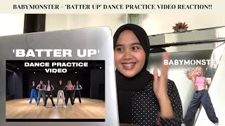 BABYMONSTER - 'BATTER UP' DANCE PRACTICE VIDEO REACTION! (ASIK BANGET DANCE NYA!!🤯)