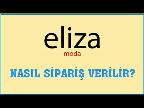 Elizamoda Nasıl Sipariş Verilir? Sipariş Oluşturma