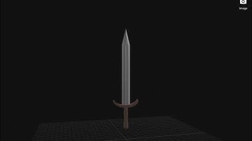 A simple sword in 3dc.io