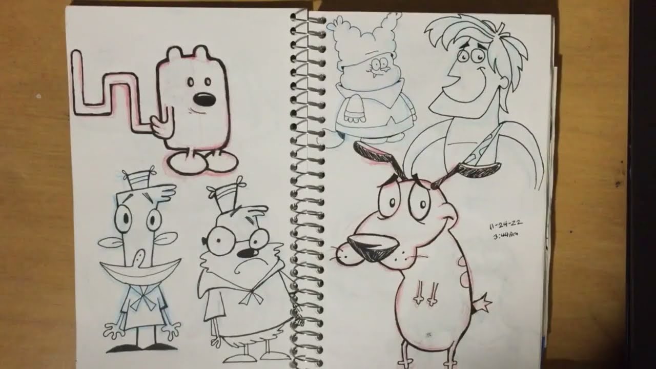 sketchbook tour (oct 2022-???) #24