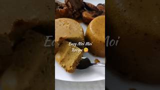 Easy Way To Make Yummy Nigerian Moi Moi 🍮 😋 #shorts #moimoi #africanfood #recipe #easyrecipes
