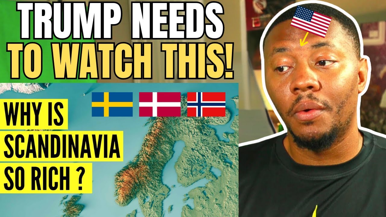 АМЕРИКАНСКАЯ РЕАКЦИЯ на скандинавское экономическое чудо 🇸🇪🇩🇰🇳🇴