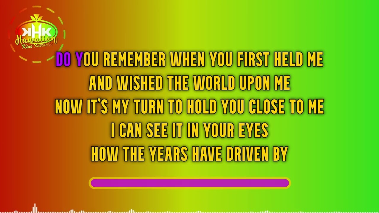 Loyal Garner - Mama... I love You (Karaoke Version) - Hawaiian Karaoke