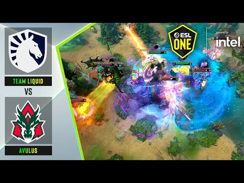 ПЛЕЙ-ОФФ! Team Liquid vs AVULUS - ЛУЧШИЕ МОМЕНТЫ - ESL One Raleigh 2025