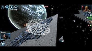 SWGOH - Executor miroir vs 3 attackers comp