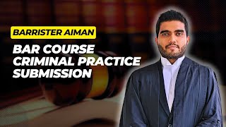 Virtual Submission In Criminal Practice Bptc Advocacy Skills For Bar Students