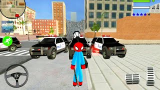 Police Stickman Simulator #5 - Spider Policeman Officer 3D - Android Gameplay screenshot 2