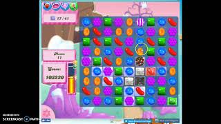Candy Crush Level 155 Audio Talkthrough, 3 Stars 0 Boosters