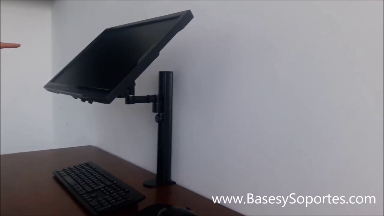 Soporte Brazo Monitor y Portátil Ergonómico