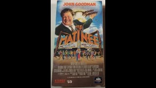 Opening and Closing to Matinee VHS (1993)