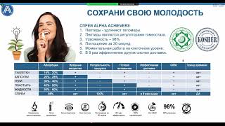 Презентация компании Alpha Achievers  Спикер  Ата Мамедов   мировая легенда МЛМ