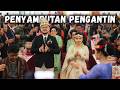 Suasana Bahagia Saat Pengantin Masuk Gedung Ivan Gerry Purba & Irene Kristin br Rajaguguk