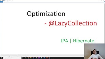Optimization - @LazyCollection
