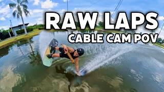 RAW LAPS – Ungekürtzte Wakeboard-Session aus einer wilden neuen Perspektive (Cable Mount 360°)