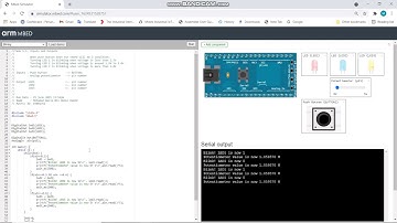 19001352 Mbed Simulator Task 5.1 Input & Output