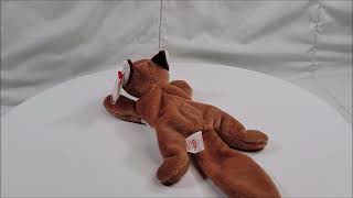 TY BEANIE BABY BABIES SLY FOX 1996 NWT Wealth
