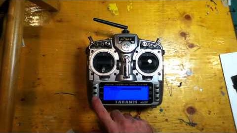 Taranis with rotary encoder