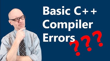 Basic C++ Compiler Errors  | Starter C++ Programming