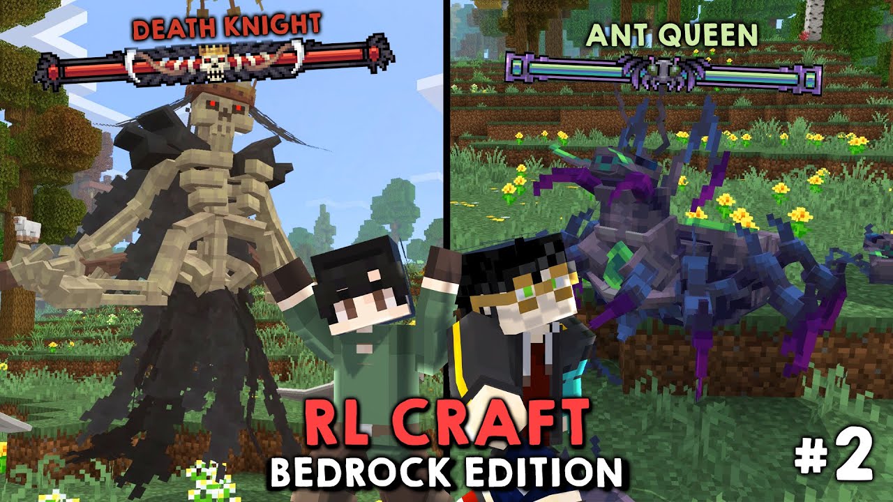 Death Knight Rlcraft AKHIRNYA BERHASIL!! Kalahkan ANT QUEEN & DEATH KNIGHT #2 || RLCRAFT ...