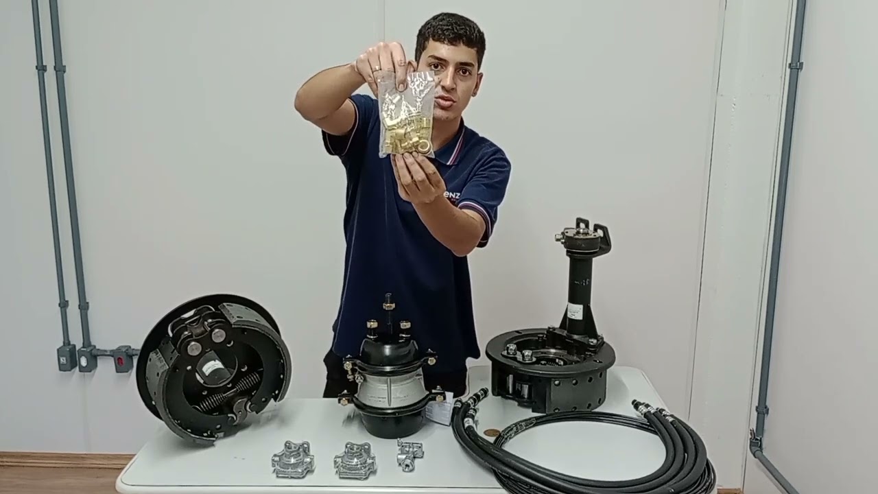 kit transformação de freio a óleo para freio a Ar MB 608/709/912