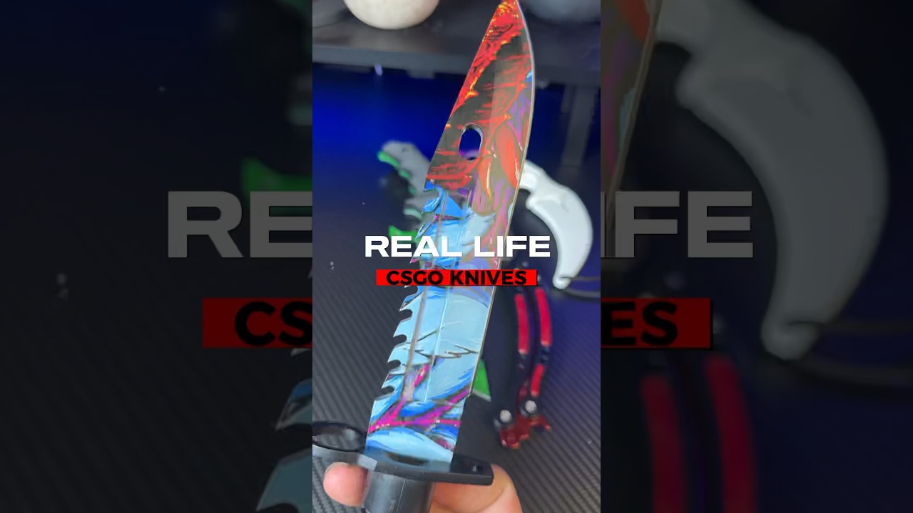 Real Life CSGO Knives 
