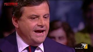 Carlo Calenda a Piazzapulita