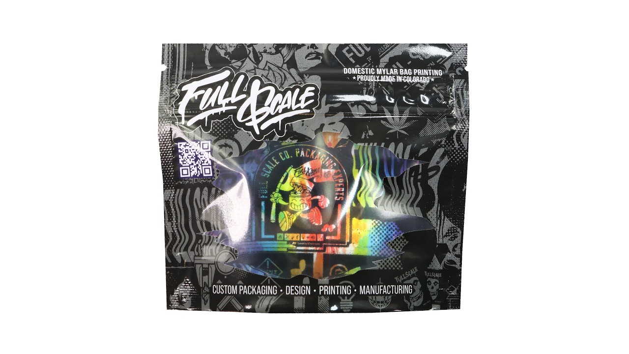 Printing bags inside and out! Local pouch making - Full Scale Co