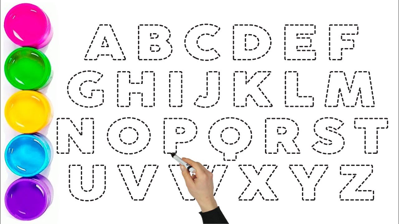 Let's Learn to Draw and Paint ABC for Kids