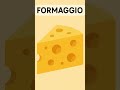 Learn 5 Italian Words in 1 Minute! 💚🤍❤️ #80